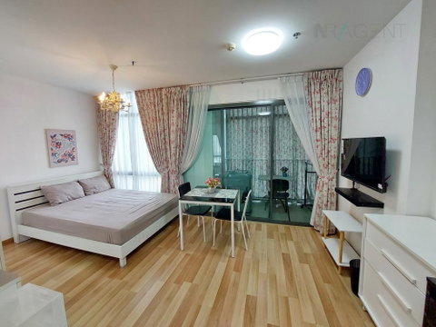 For Rent Condo IDEO BLUCOVE SUKHUMVIT Building 1, Floor 12,Studio, Room size 27 sqm
