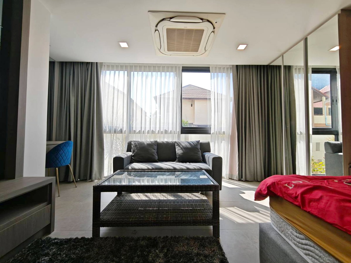 รูป คอนโด 2 ห้องนอนให้เช่า พร้อมเข้าอยู่ ใจกลางพัทยาใต้ ที่ Serenity Residence Jomtien  - รูปที่ 7/18