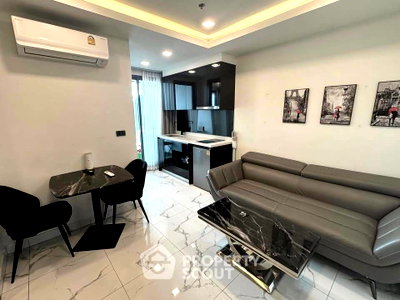 Condos for rent Tesco Lotus South Pattaya : 1-BR Condo At Arcadia Millennium Tower, High-Floor 30th, Pattaya South (ID 2969854)