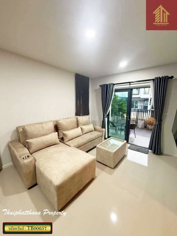 รูป หมู่บ้านเซนส์ บางนา-สุวรรณภูมิ บ้านสวยสภาพใหม่ สไตล์สแกนดิเนเวียน ตกแต่งพร้อมเข้าอยู่ - รูปที่ 6/15