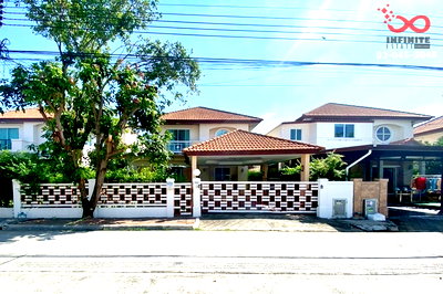 บ้านเดี่ยว กรุงเทพมหานคร : ขายบ้านเดี่ยว 2 ชั้น 65 ตร.ว. ชวนชื่น อ่อนนุช-วงแหวน  ถนนกาญจนาภิเษก  สุขาภิบาล 2 ใกล้สนามบินสุวรรณภูมิ