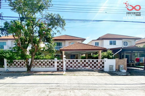 ขายบ้านเดี่ยว 2 ชั้น 65 ตร.ว. ชวนชื่น อ่อนนุช-วงแหวน  ถนนกาญจนาภิเษก  สุขาภิบาล 2 ใกล้สนามบินสุวรรณภูมิ