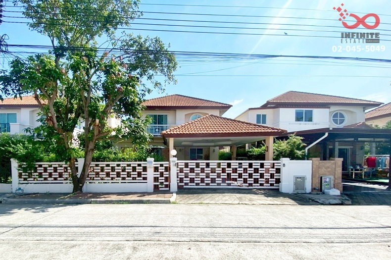 รูป ขายบ้านเดี่ยว 2 ชั้น 65 ตร.ว. ชวนชื่น อ่อนนุช-วงแหวน  ถนนกาญจนาภิเษก  สุขาภิบาล 2 ใกล้สนามบินสุวรรณภูมิ - รูปที่ 1/13