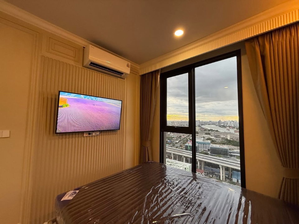 รูป คอนโดใหม่ห้องมุม Nue Riverest ราษฎร์บูรณะ   ชั้น 29 33ตึก B (ห้องมุม ทั้งชั้นมีแค่ 6 ห้อง สงบ เป็นส่วนตัว)26 ตรม. - รูปที่ 9/22