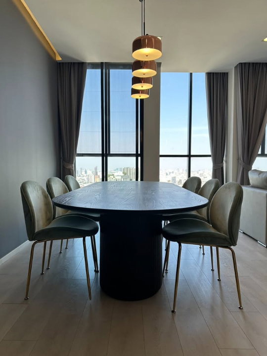 รูป ให้เช่า คอนโดหรู Noble Ploenchit Rare Luxury Corner Unit วิวสถานทูตโล่งสวยมาก ใจกลางเพลินจิต - รูปที่ 7/18