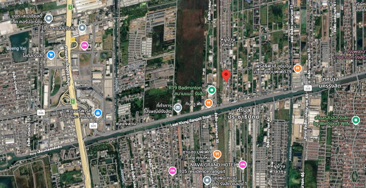 picture Land for Sale – Subdivided Plots (76 Sq.wah per Plot) Behind Future Park Rangsit - 9/10