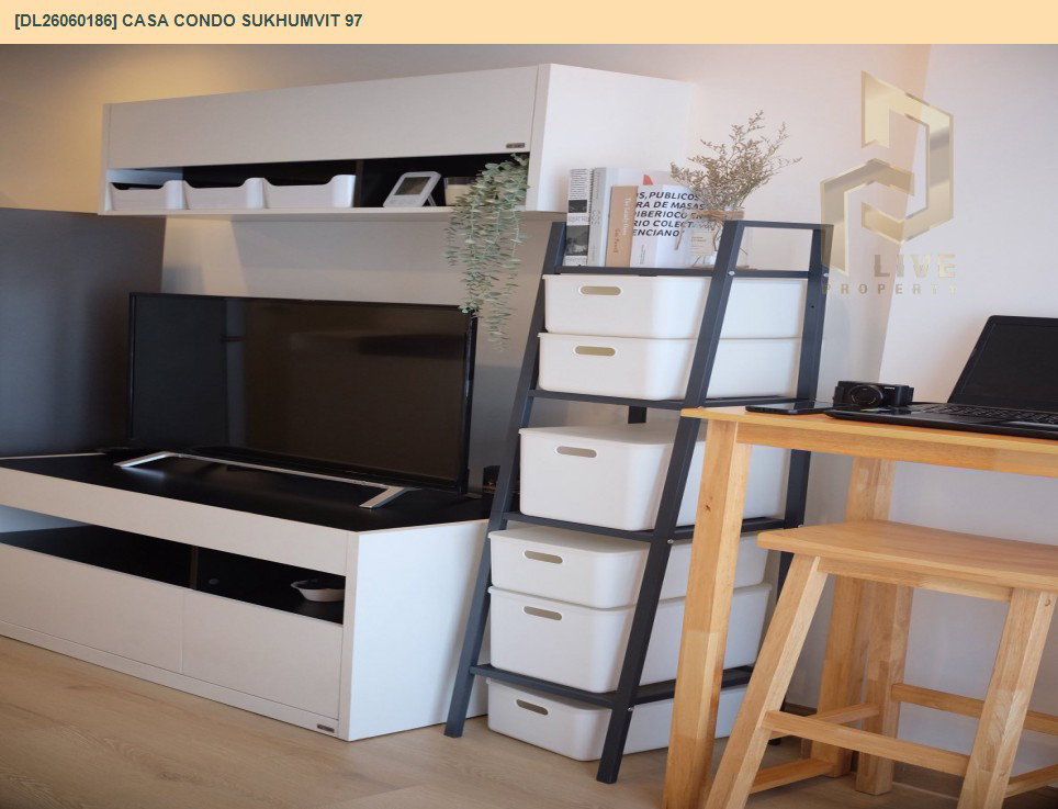 รูป DL26060186 ขายคอนโด คาซ่า คอนโด สุขุมวิท 97 (Casa Condo Sukhumvit 97) ใกล้ BTS บางจาก พร้อมเข้าอยู่ โทรด่วน 0653619502 LineID @952jdxxk - รูปที่ 3/5