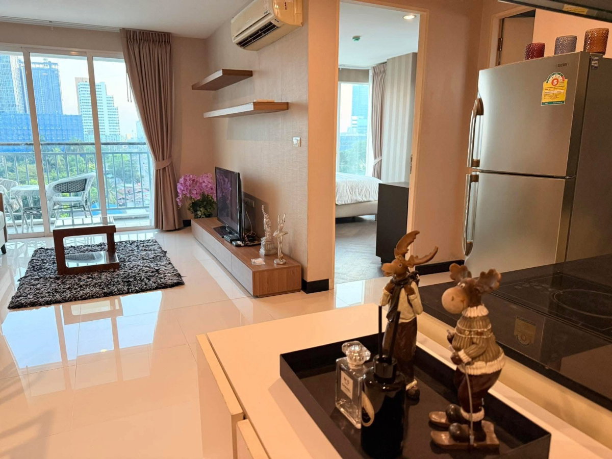 รูป (BB136)VOQUE SUKHUMVIT 16 ห้องสวย กว้าง พร้อมกับวิวดีสุดๆทั้งกลางวันและกลางคืน เฟอร์ครบ ทำเลดี ใกล้สวนเบญ ตอนเย็นเหมาะที่จะไปออกกำลังกาย ติดบี และ mrt - รูปที่ 11/21