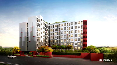 Condos for sale : Vay Rama 9 by Sansiri A brand-new low-rise condominium Special price 2.29 MB.