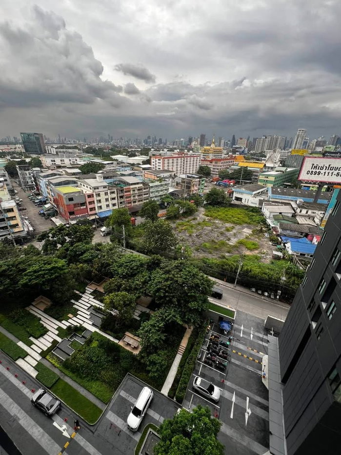 รูป Condo for RENT : Modiz Sukhumvit 50 28 sqm.  𝐓𝐲𝐩𝐞 : 1 Bed 1 Bath / Garden view  11th  Building : B  Fully furnished - รูปที่ 12/12