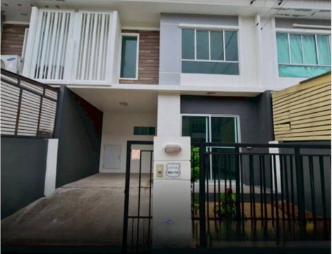 🔥 Back on the Market! Modern 2-Storey Townhouse "Pruksa Ville 72 Nakhorn In - Phra Ngoen" | Prime Location at an Affordable Price!