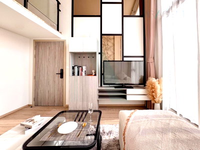 Condos for sale : 🚩 For Sell Condo ORIGIN PLUG & PLAY NONTHABURI STATION Building 1, Floor 14,Duplex, Room size 47 sqm