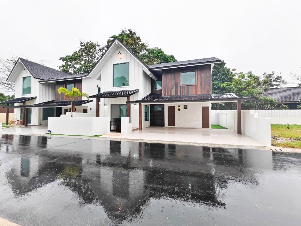 รูป ให้เช่า บ้านเดี่ยว 2 ชั้น เฟอร์ครบ  3 ห้องนอน 3 ห้องน้ำ เช่า 39,000 บาท/เดือน - รูปที่ 30/30
