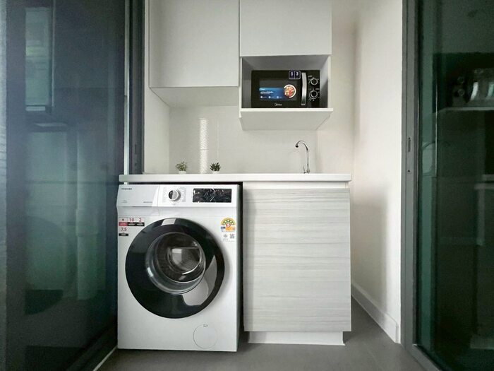 รูป 🌻🌻ให้เช่าคอนโด Metro Sky ประชาชื่น 2Bed 60 ตรม.ชั้น 21 ตึก B แต่งครบ ติด MRT สายสีแดง สนใจ Line: @atfirm🌻🌻 - รูปที่ 15/17