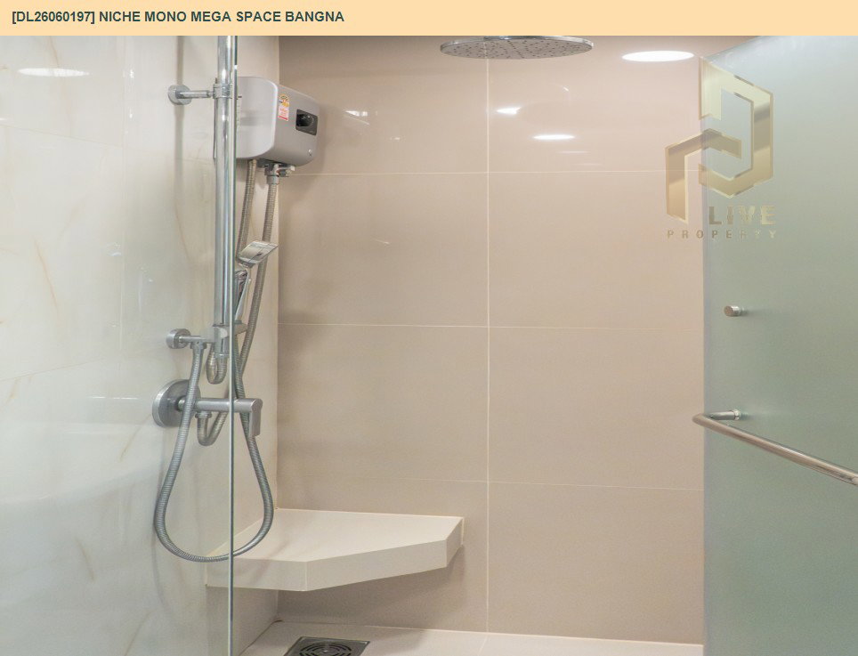 รูป DL26060197 ให้เช่าคอนโด นิช โมโน เมกะ สเปซ บางนา (Niche MONO Mega Space Bangna) ใกล้ - พร้อมเข้าอยู่ โทรด่วน 0653619502 LineID @952jdxxk - รูปที่ 7/7