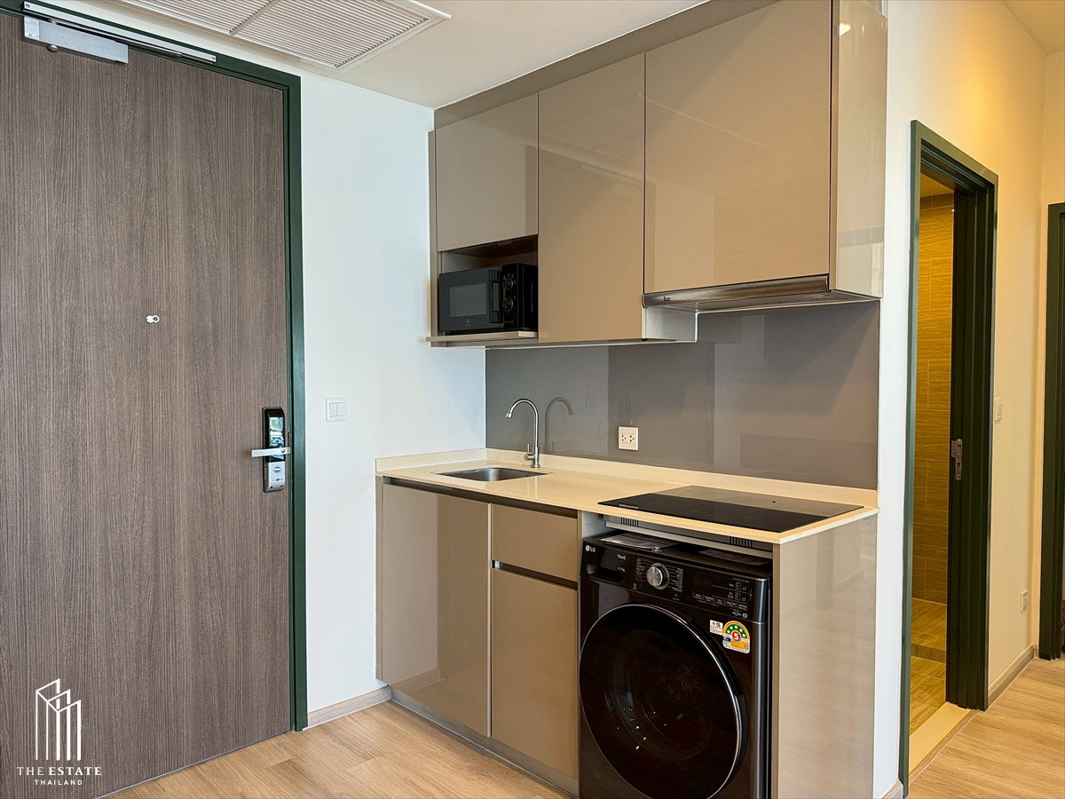 รูป For rent Whizdom Essence 2 ห้องนอน เฟอร์ครบพร้อมอยู่ วิวโล่ง @32,000 Baht - รูปที่ 8/16