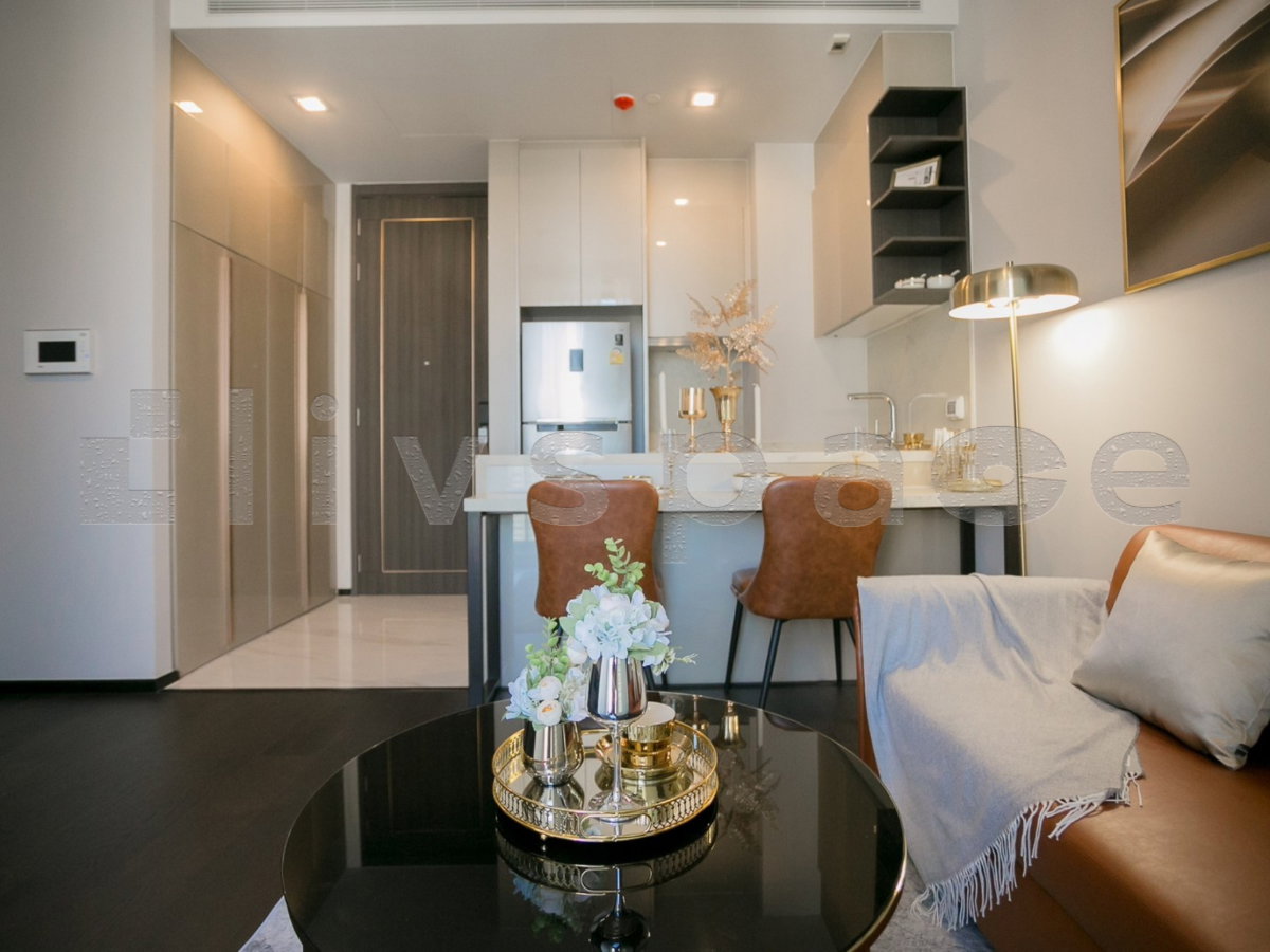 รูป ▚ LJ199ツ ให้เช่า: Laviq สุขุมวิท 57 1BR 43ตร.ม. ชั้นสูง วิวสวย เฟอร์ครบ ห้องแต่งหรู พร้อมอยู่ - รูปที่ 3/10