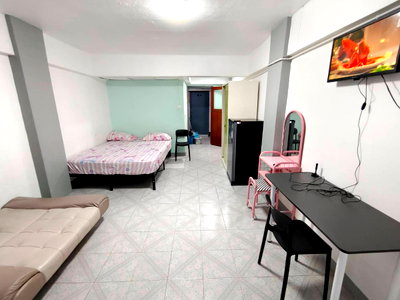 Condos for rent Bangkok : 🔥 Fully Furnished Studio Condo for Rent at Nirun Residence 7 Ram 2 | Only THB 4,000/Month | Near Mega Bangna 🔥