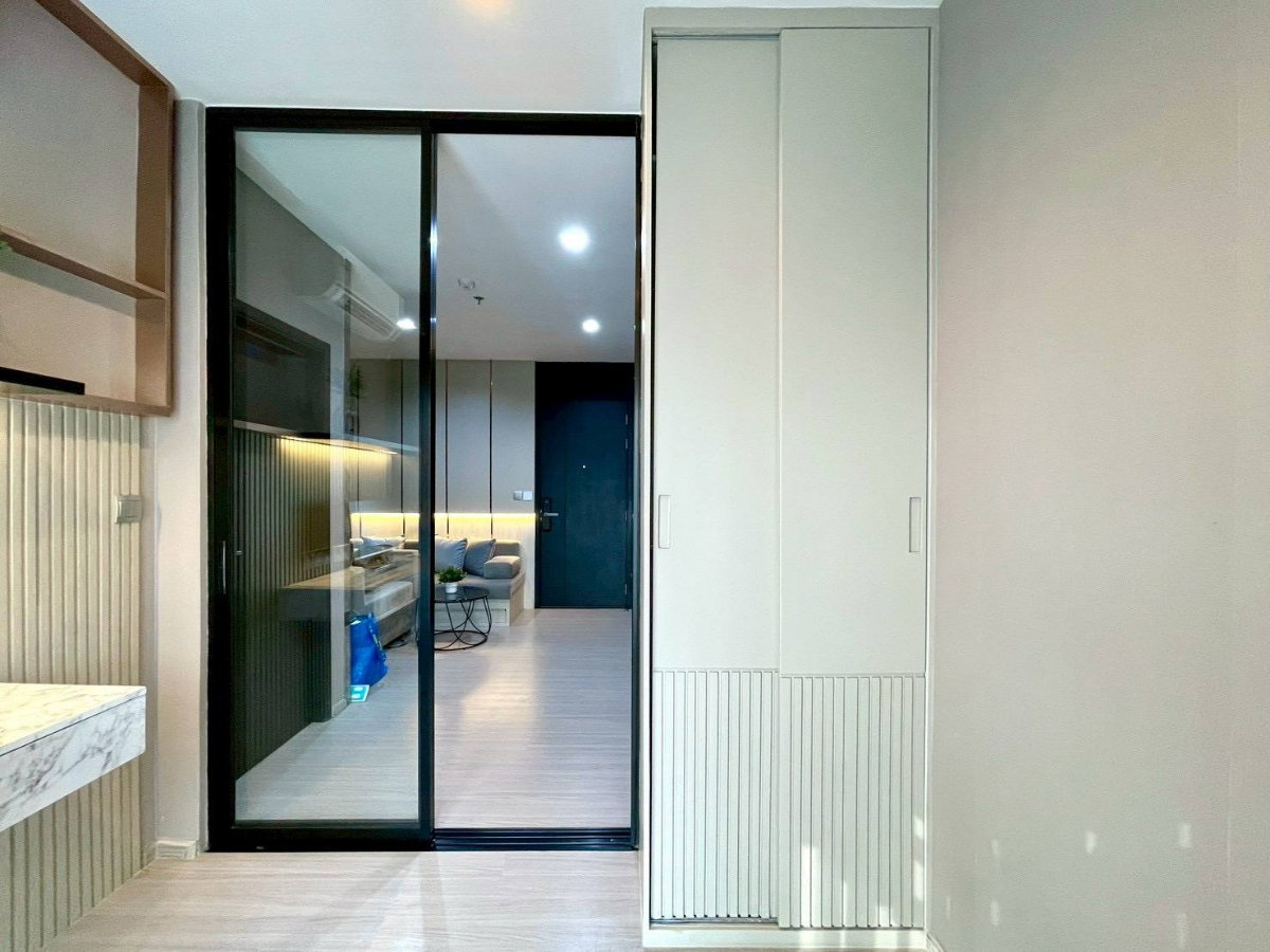 รูป 🟢ห้องสวย!! พร้อมเข้าอยู่!! 🟢ไลฟ์ อโศก ไฮป์ 1 Bedroom Plus ใกล้ MRT พระราม 9 สอบถาม📱ADD LINE @572aurac แอดมินตอบไว✨ - รูปที่ 11/12