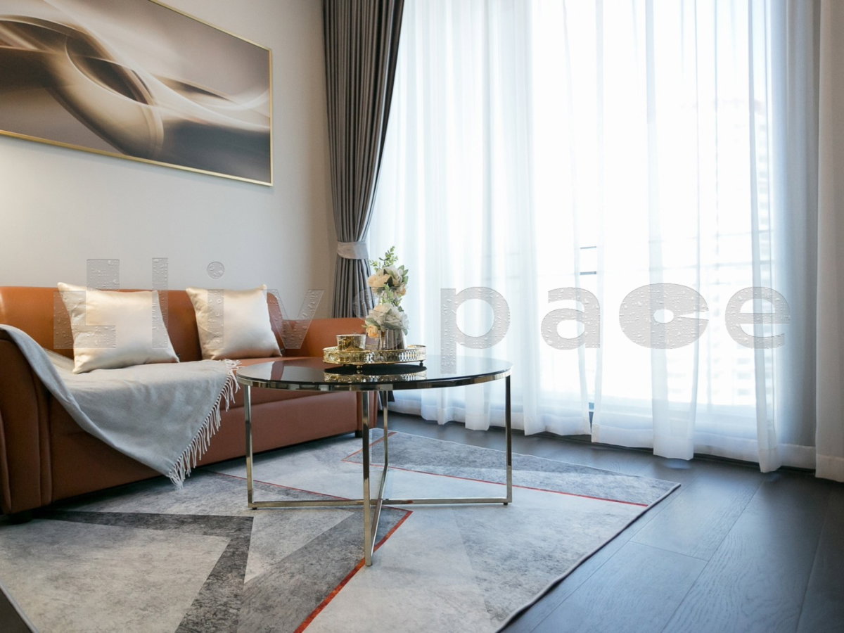 รูป ▚ LJ199ツ ให้เช่า: Laviq สุขุมวิท 57 1BR 43ตร.ม. ชั้นสูง วิวสวย เฟอร์ครบ ห้องแต่งหรู พร้อมอยู่ - รูปที่ 2/10