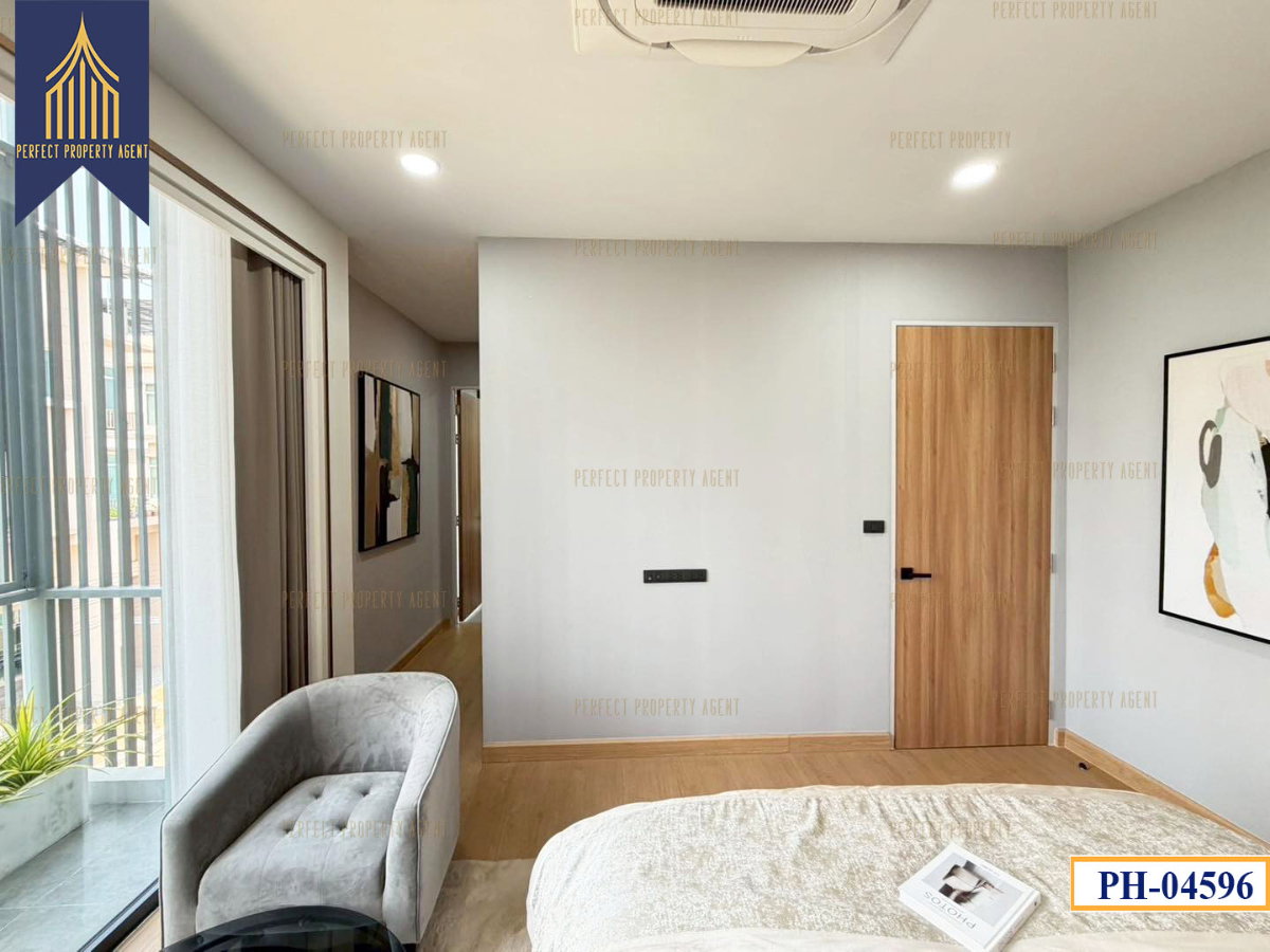 รูป ขายบ้านเดี่ยว 3 ชั้น ปรีชา รามคำแหง-กรุงเทพกรีฑา แปลงมุม  พร้อมลิฟต์ส่วนตัว ทำเลดี - รูปที่ 40/55
