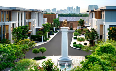 Houses for sale Saphan Sung : Cinquième Krungthep Kreetha, exclusive to only 16 families, Private Pool Villa with Private Lift.