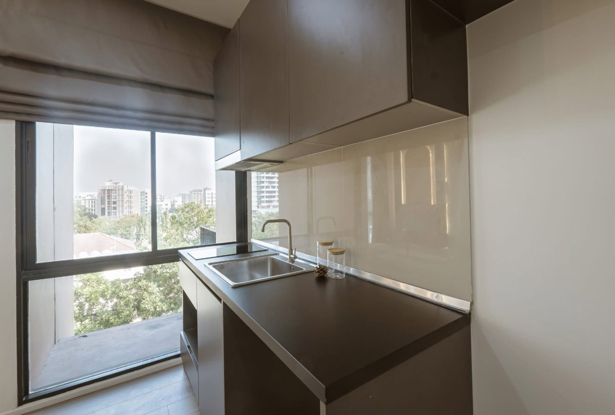 รูป 🔥ขายด่วน คอนโดห้องมุม Brown Condo Ratchada 32 บราวน์ คอนโด รัชดา 32  แต่งใหม่ ใจกลางรัชดา  💰 เฟอร์ครบพร้อมอยู่ ใกล้ MRT ลาดพร้าว - รูปที่ 9/16