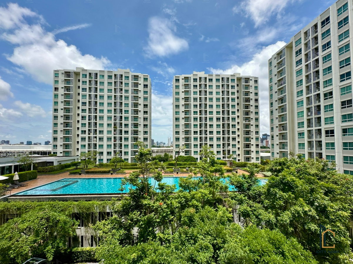 รูป 🔥Pool view, For Rent!! 2b2b 27k - Supalai Wellington II 📞Call 090 919 9898 - รูปที่ 2/15