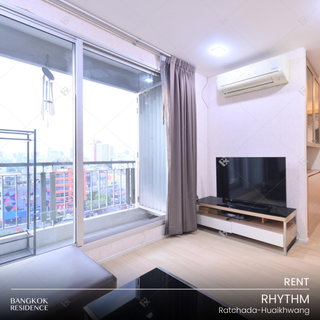 รูปภาพ เช่าคอนโด 🚀 RHYTHM Ratchada-Huaikhwang 2นอน 65ตรม 32k ☄️ ยูนิตมุมดีที่สุดใกล้ MRT ห้วยขวาง 