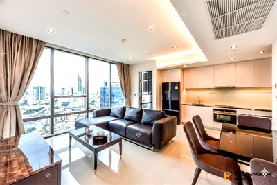 Condos for sale : 🏙️ Condo for Sale The Bangkok Sathorn High Floor City View Near BTS Surasak CBD Location