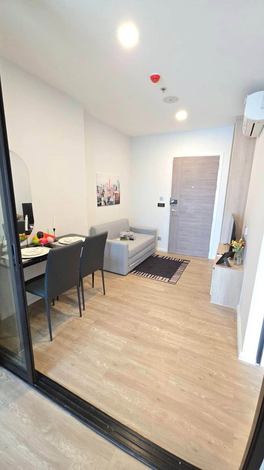 รูป Condo for RENT : Modiz Sukhumvit 50 28 sqm.  𝐓𝐲𝐩𝐞 : 1 Bed 1 Bath / Garden view  11th  Building : B  Fully furnished - รูปที่ 4/12