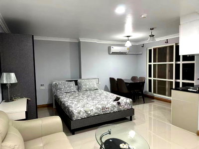 ขายคอนโด : ขาย Modern sweet home condo🚝MRT พระราม 9 (หลัง Belle grand rama9)