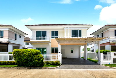 ขายบ้านเดี่ยว : บ้านเดี่ยว 2 ชั้น รีโนเวทใหม่ หมู่บ้าน ไลฟ์ บางกอก บูเลอวาร์ด พระราม 5 ต้นโครงการ พร้อมอยู่
