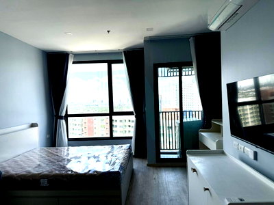 Condos for rent : For Rent Condo THE RICH RAMA 9 - SRINAKARIN Building 1, Floor 24,Studio, Room size 27 sqm
