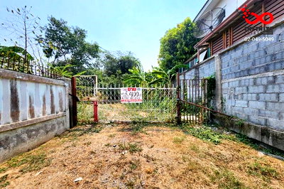 ที่ดิน แม็คโคร บางบัวทอง : ขายที่ดินถมแล้ว 400 ตร.ว. วัดลาดปลาดุก บางคูรัด บางบัวทอง นนทบุรี