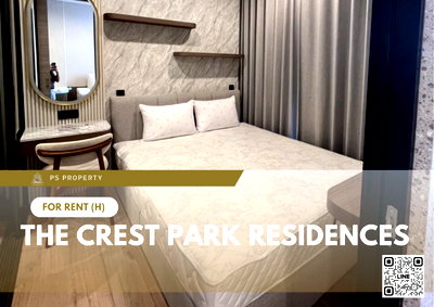 Condos for rent : For Rent ✨ The Crest Park Residences ✨ Fully furnished with appliances, near MRT Phahonyothin.