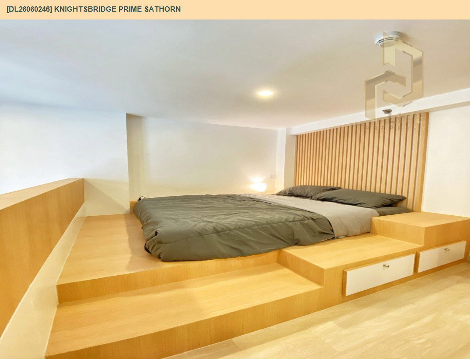 รูป DL26060246 ให้เช่าคอนโด ไนท์บริดจ์ ไพร์ม สาทร (Knightsbridge Prime Sathorn) ใกล้ BTS ช่องนนทรี พร้อมเข้าอยู่ โทรด่วน 0653619502 LineID @952jdxxk - รูปที่ 3/10