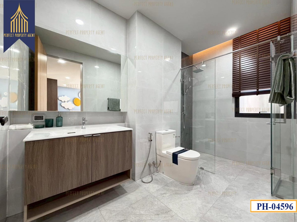 รูป ขายบ้านเดี่ยว 3 ชั้น ปรีชา รามคำแหง-กรุงเทพกรีฑา แปลงมุม  พร้อมลิฟต์ส่วนตัว ทำเลดี - รูปที่ 23/55