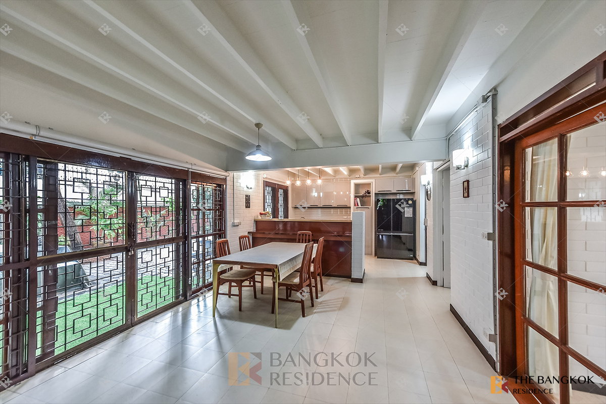 รูป House Area Sukhumvit 4 ใจกลางสุขุมวิท 4นอน 120k 🌿 บ้านสวยสไตล์ Cozy Resort พร้อมพื้นที่สีเขียวรอบบ้าน - รูปที่ 12/15
