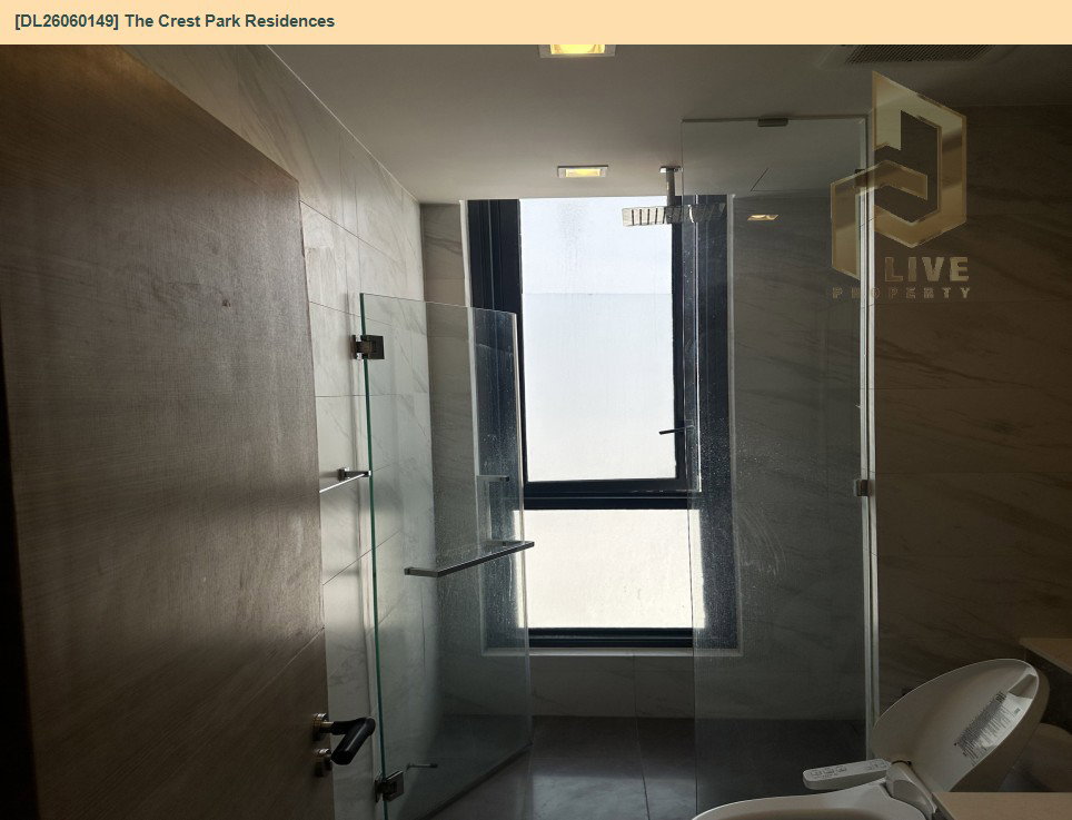 รูป DL26060149 ให้เช่าคอนโด เดอะ เครสท์ พาร์ค เรสซิเดนซ์  (The Crest Park Residences) ใกล้ MRT พหลโยธิน พร้อมเข้าอยู่ โทรด่วน 0638692663 LineID @952jdxxk - รูปที่ 6/6