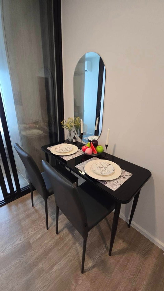 รูป Condo for RENT : Modiz Sukhumvit 50 28 sqm.  𝐓𝐲𝐩𝐞 : 1 Bed 1 Bath / Garden view  11th  Building : B  Fully furnished - รูปที่ 7/12