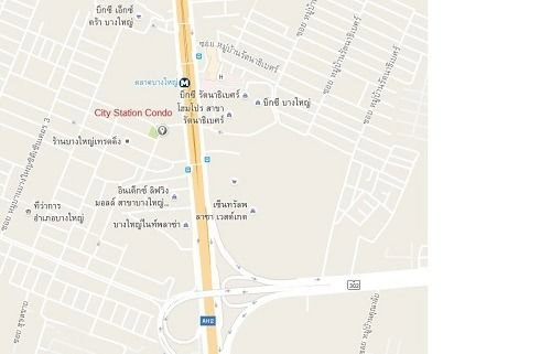 รูป ห้เช่า City Station บางใหญ่ 34 ตรม. 6,000/เดือน ใกล้รถไฟฟ้าสีม่วง ตรงข้าม เซนทรัล เวสเกต - รูปที่ 11/11