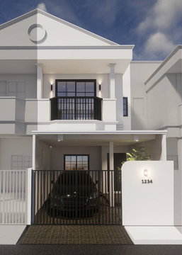R235 🏡 2-story townhome, Ladprao 101, newly renovated throughout. Book now before completion and get it for only 3.09 million baht!