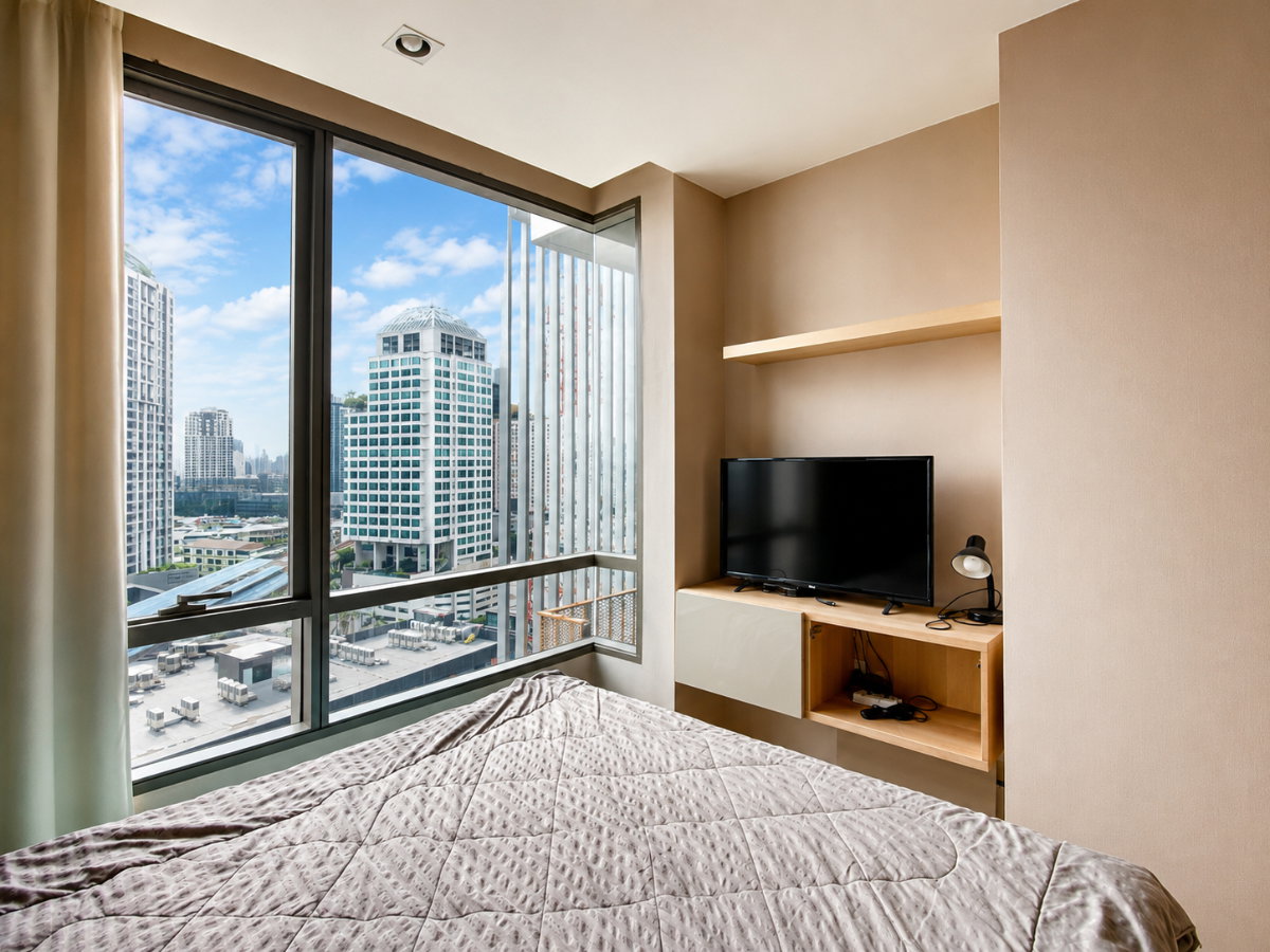 รูป ขายด่วน ขายต่ำกว่าราคาประเมิน The Room Sukhumvit 69 เพียง 100 เมตรจาก BTS พระโขนง พร้อมเฟอร์นิเจอร์และเครื่องใช้ไฟฟ้าครบชุด - รูปที่ 13/38