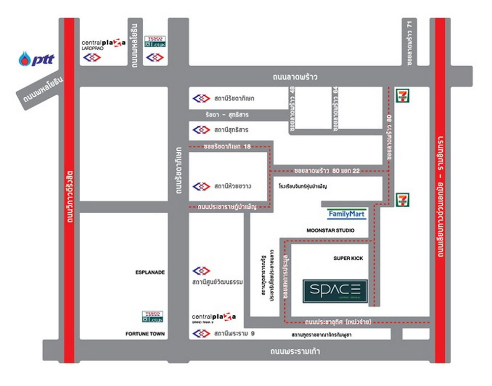 รูป Call : 094-419-9594 โครงการ สเปซ ลาดพร้าว-เหม่งจ๋าย ขายทาวน์โฮม 3 ชั้น 23.5 ตร.วา 3 ห้องนอน 4 ห้องน้ำ ใกล้รถไฟฟ้าสีเหลือง ลาดพร้าว 71 - รูปที่ 11/12