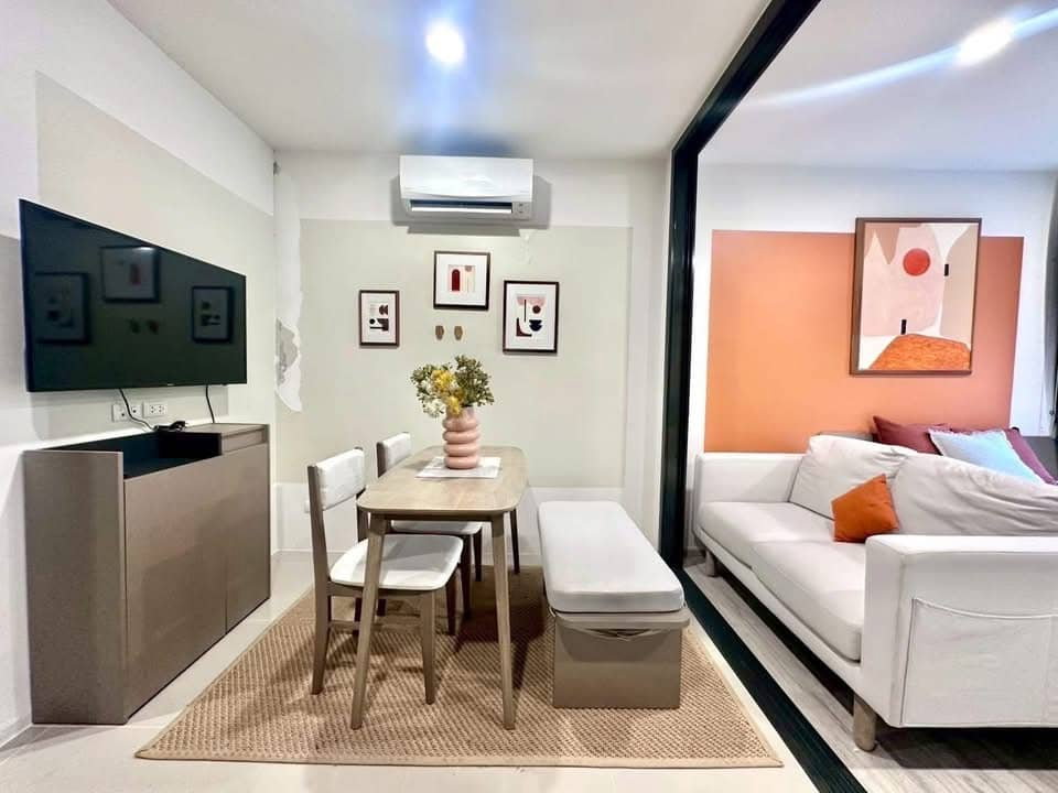 รูป ให้เช่า 🔥 XT HUAIKHWANG 🔥 เฟอร์นิเจอร์ และ เครื่องใช้ไฟฟ้าครบ ใกล้ MRT ห้วยขวาง - รูปที่ 7/11