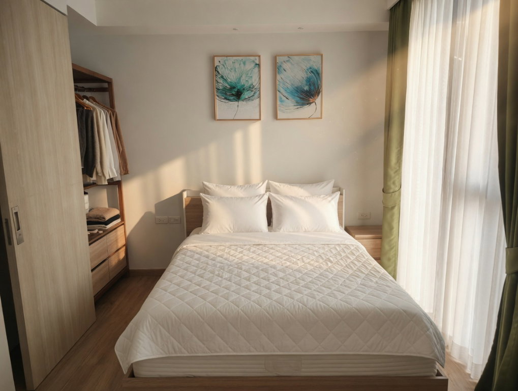 รูป 1 bed in Bangtao Skypark Laguna walks to the beach - รูปที่ 4/12