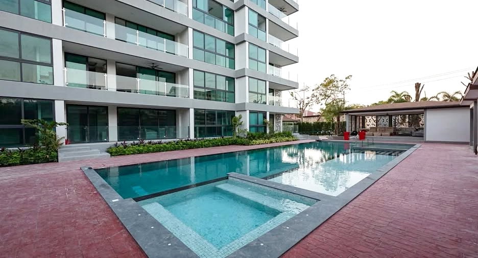 รูป คอนโด 2 ห้องนอนให้เช่า พร้อมเข้าอยู่ ใจกลางพัทยาใต้ ที่ Serenity Residence Jomtien  - รูปที่ 2/18
