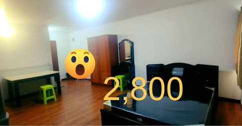 - เมืองทองธานี ป็อปปูล่า คอนโด ตึก T9  ชั้น 7 (วิวนอก)👉 2,900 บ/ด 🖥 แอร์+TV+ ตู้เย็น+น้ำอุ่น 🧑‍🎓Cosmo