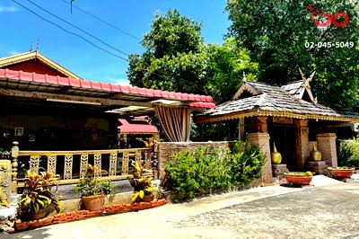 ที่ดิน ม.เทคโนโลยีราชมงคลสุวรรณภูมิ ศูนย์สุพรรณบุรี : ขายกิจการรีสอร์ท ติดแม่น้ำท่าจีน สามชุก สุพรรณบุรี